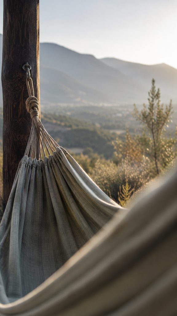 Mountain Hammock Escape — douyin AI image prompt