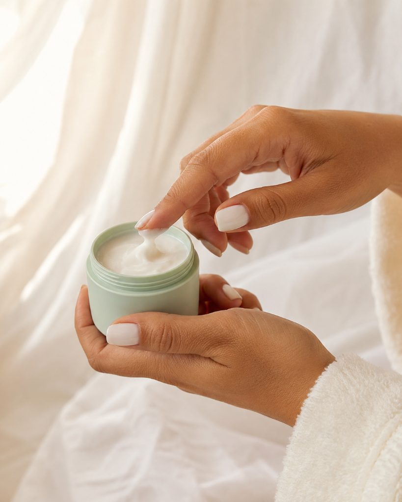 Mint Cream Ritual — Product AI image prompt